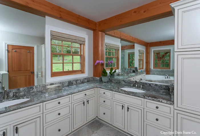 Custom Post and Beam Home in Beaver, PA by Davis Frame Company - Photo 2