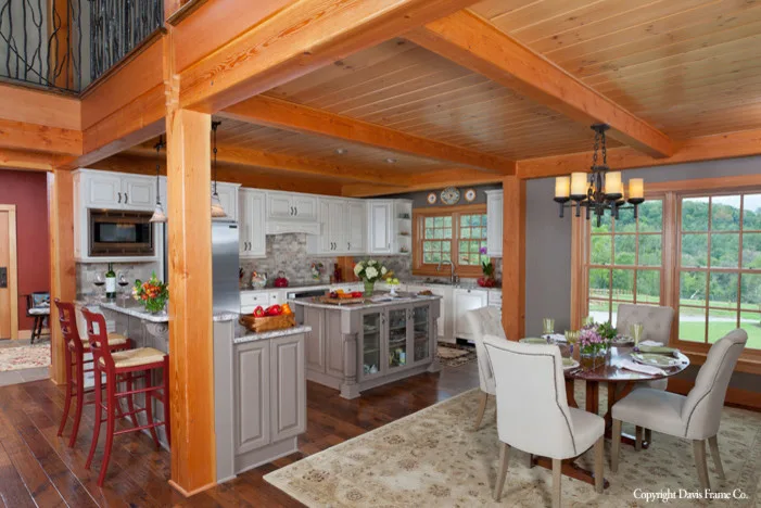 Custom Post and Beam Home in Beaver, PA by Davis Frame Company - Photo 5