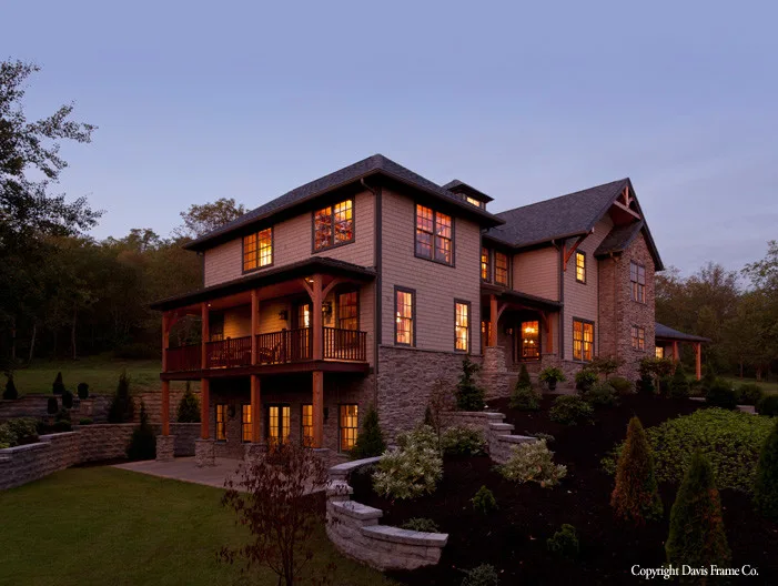 Custom Post and Beam Home in Beaver, PA by Davis Frame Company - Photo 9