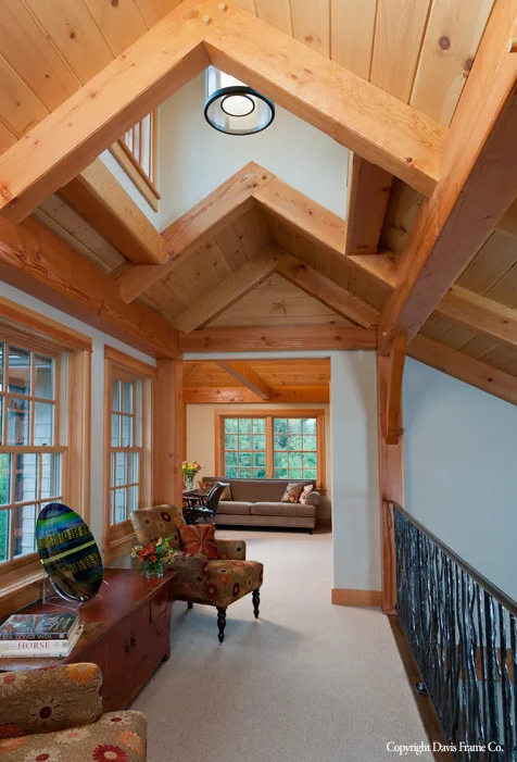 Custom Post and Beam Home in Beaver, PA by Davis Frame Company - Photo 7