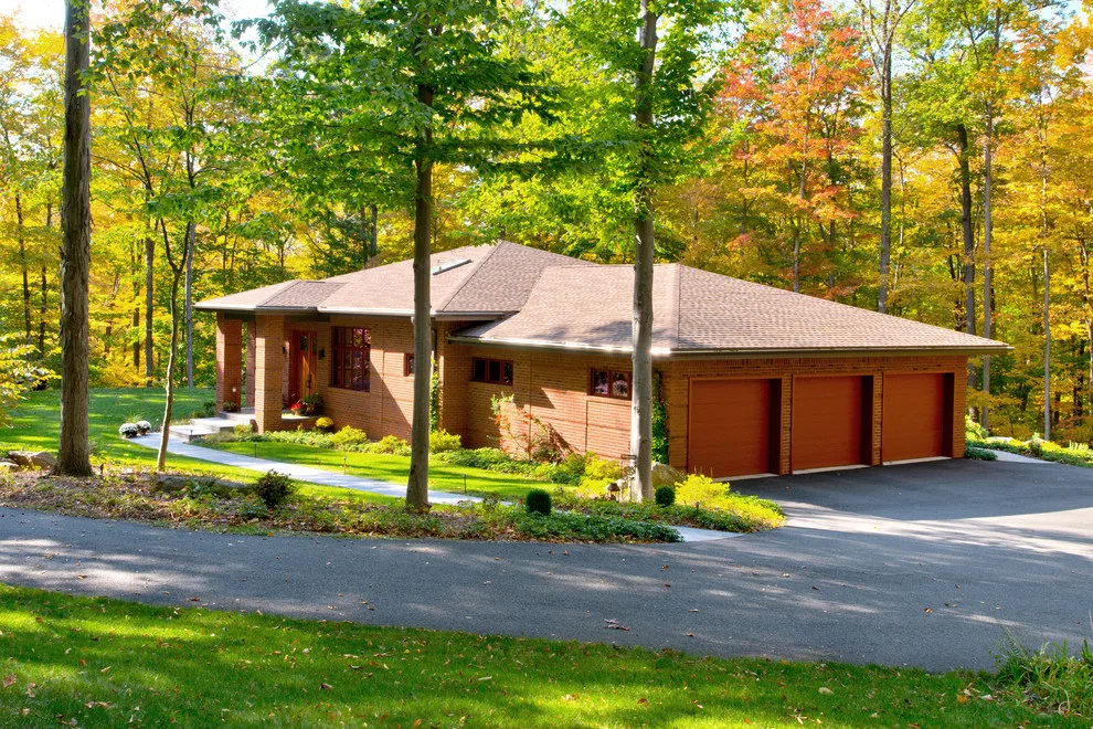 Custom Home Design and Construction in Prairie Style by Penn Contractors Inc - Photo 3