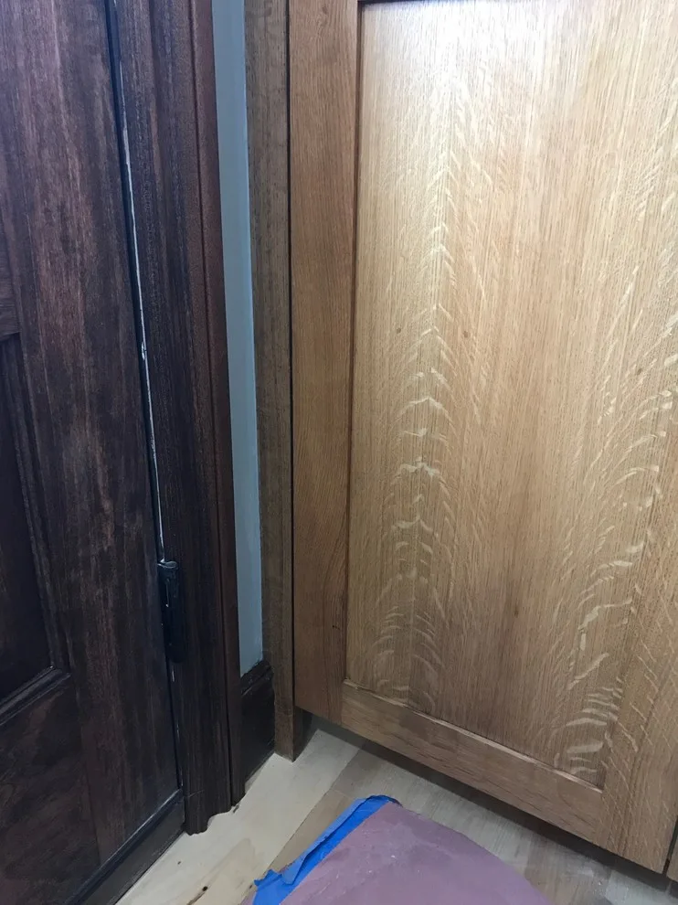 Quarter Sawn White Oak Cabinets by Detroit House Carpentry - Photo 11
