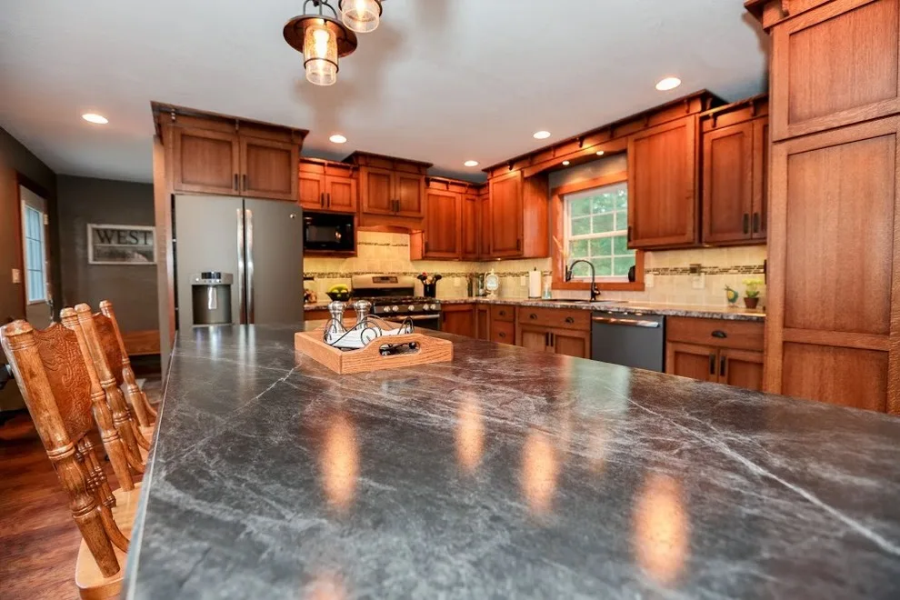 Custom Crown Quartersawn Kitchen by Dave Beenblossom Cabinets & Construction - Photo 2