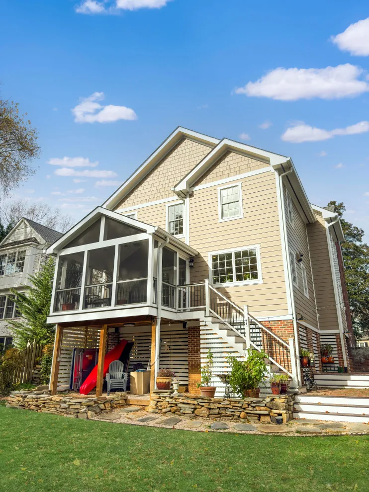 Two-Story Rear Extension in Arlington, VA by Ideal Construction & Remodeling - Photo 22