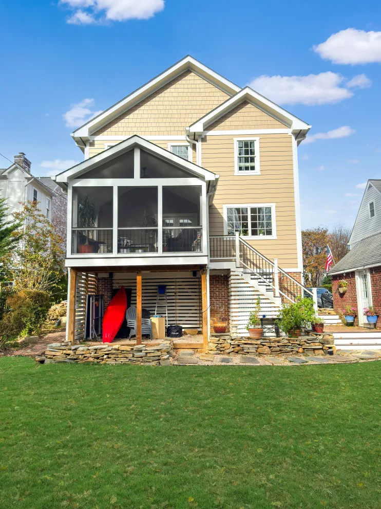 Two-Story Rear Extension in Arlington, VA by Ideal Construction & Remodeling - Photo 8