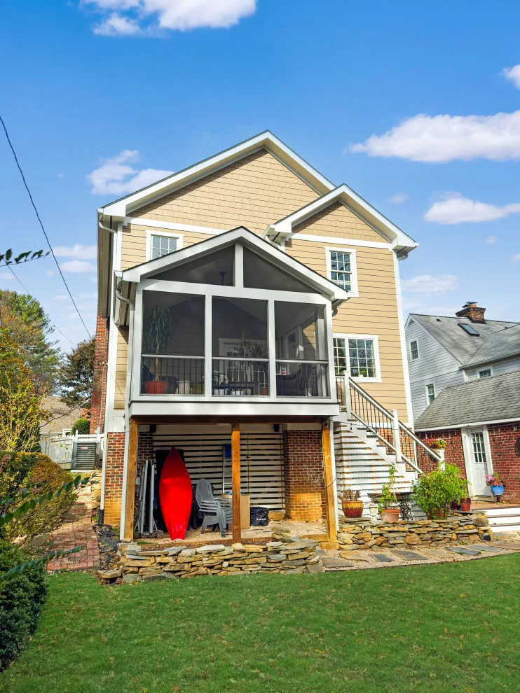 Two-Story Rear Extension in Arlington, VA by Ideal Construction & Remodeling - Photo 20