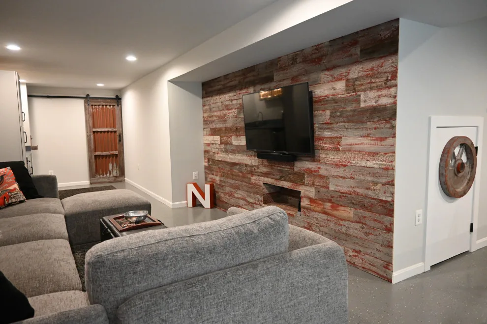 Clifton VA Rec Room Renovation by Thomas Custom Builders - Photo 3