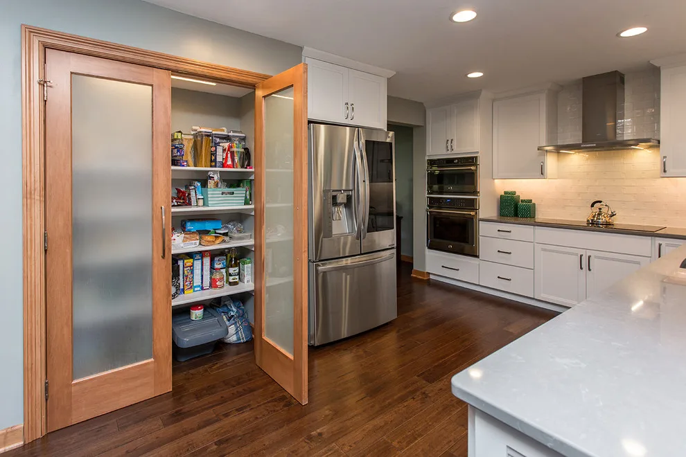 Revamped Blue and White Kitchen by Red House Remodeling - Photo 10