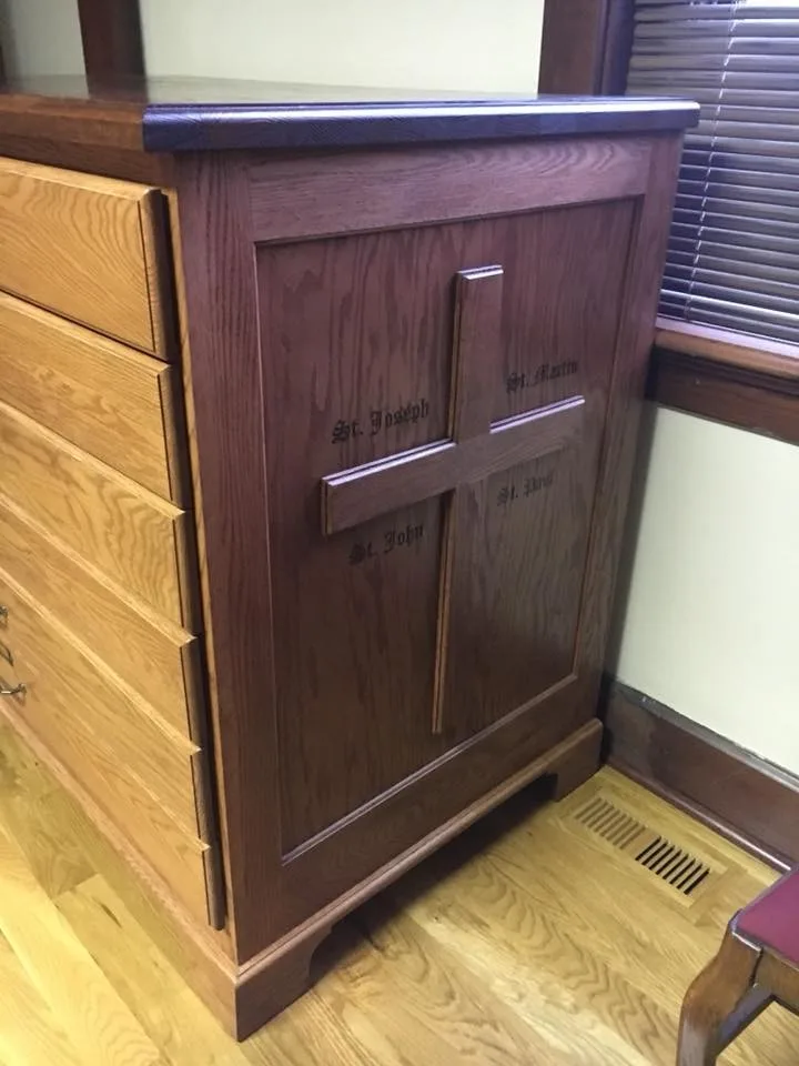 Artisanal Religious Woodcraft by Trinity Design & Remodel - Photo 15