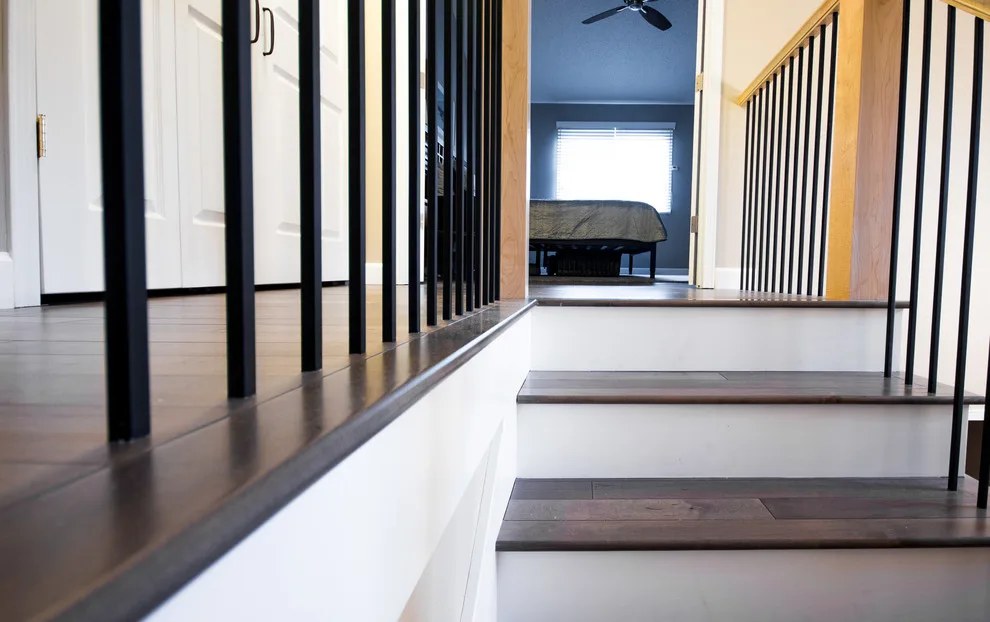 Renner Contemporary Bathroom and Staircase Design by Freestone LLC Design-build - Photo 10