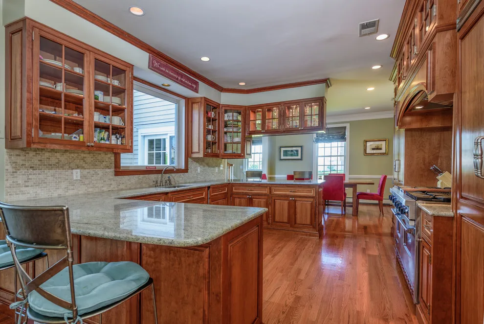 Ridgefield Personalized Cherry Kitchen by Gerety Building And Restoration - Photo 3
