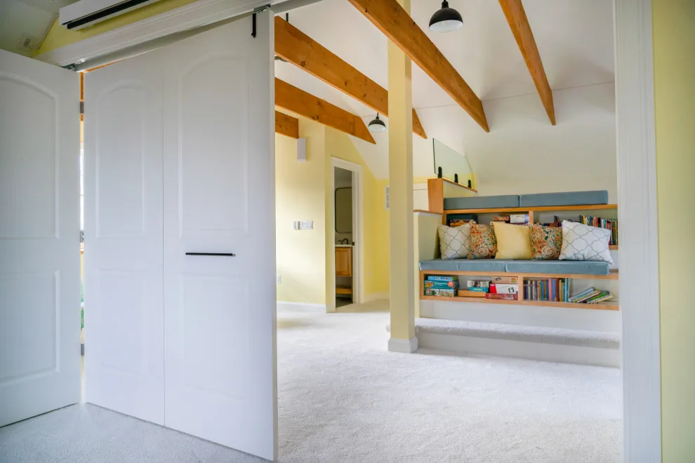 Roslindale Attic Renovation/Playroom by New England Design & Construction - Photo 2