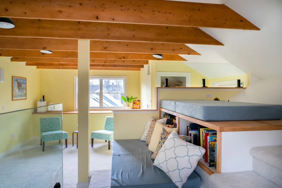 Roslindale Attic Renovation/Playroom by New England Design & Construction - Photo 5
