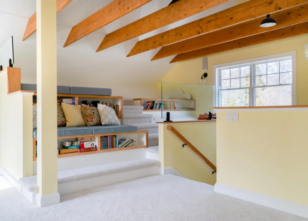 Roslindale Attic Renovation/Playroom by New England Design & Construction - Photo 10