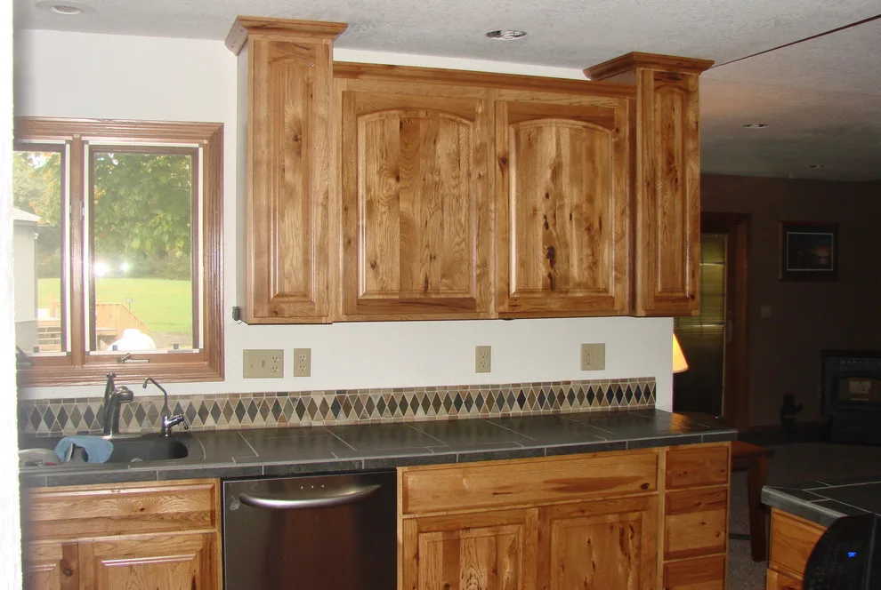 Hickory Kitchens with a Rustic Touch by Dave Beenblossom Cabinets & Construction - Photo 3