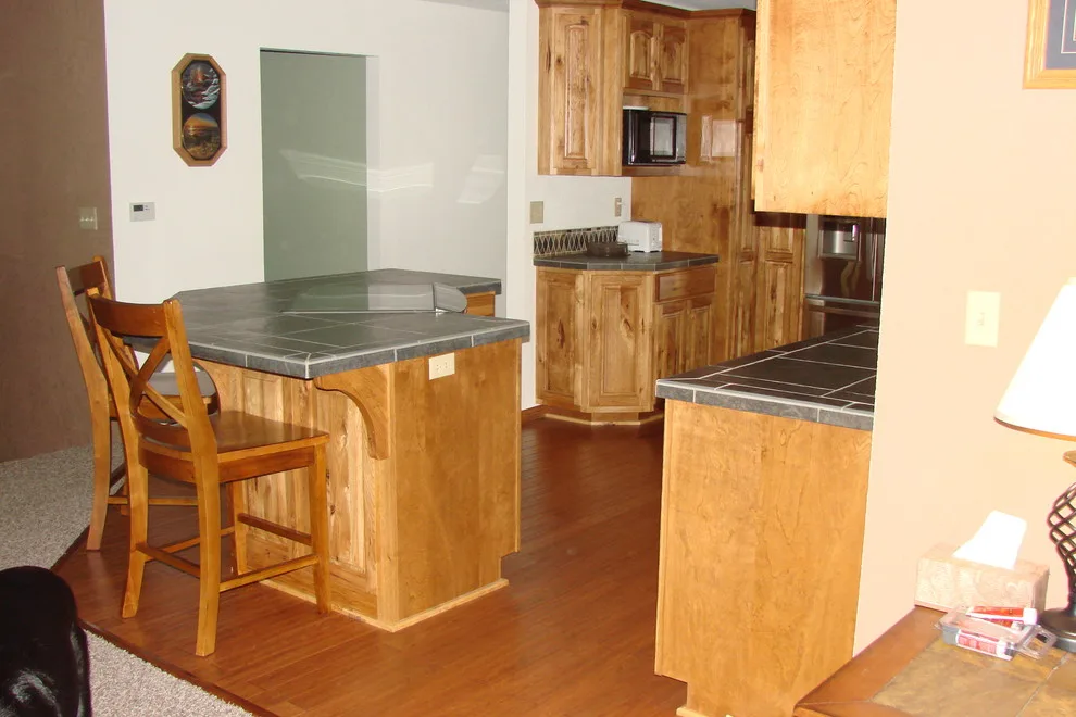 Hickory Kitchens with a Rustic Touch by Dave Beenblossom Cabinets & Construction - Photo 9