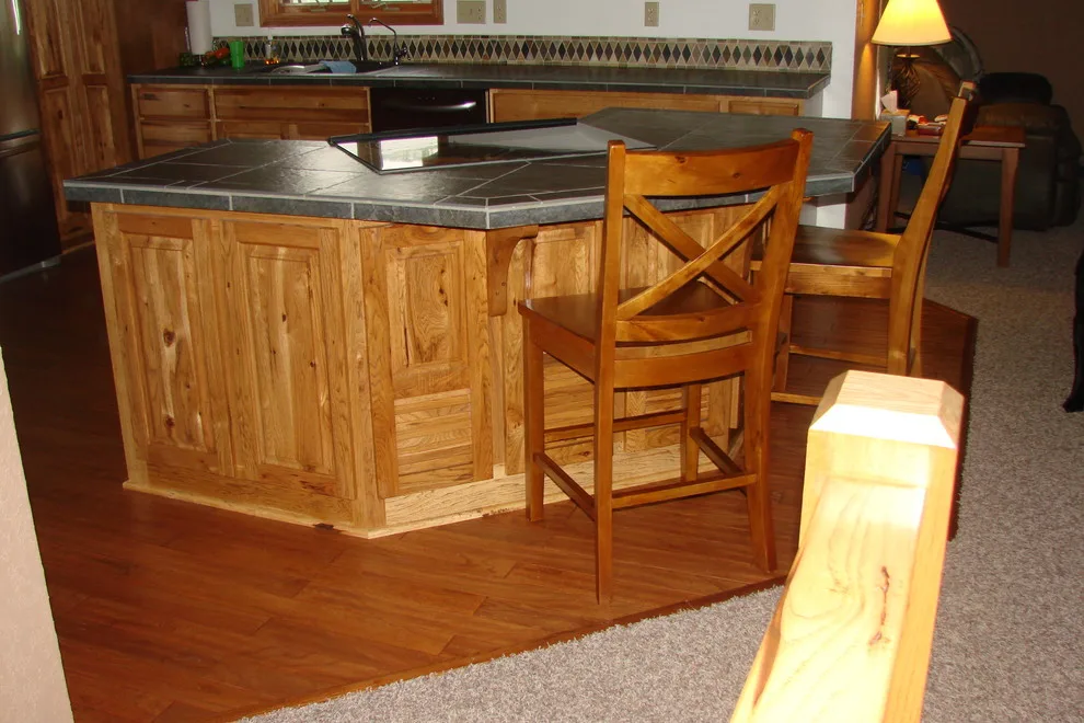 Hickory Kitchens with a Rustic Touch by Dave Beenblossom Cabinets & Construction - Photo 21