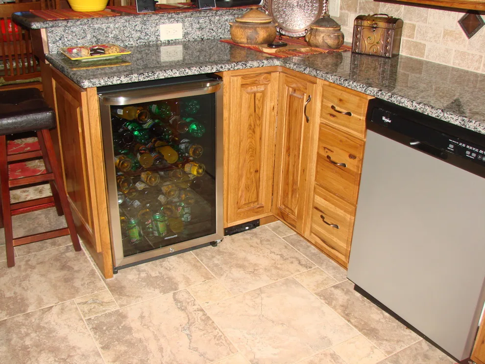 Hickory Kitchens with a Rustic Touch by Dave Beenblossom Cabinets & Construction - Photo 17