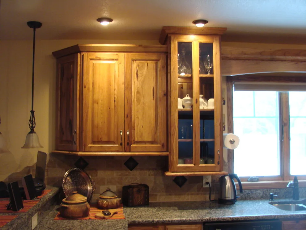 Hickory Kitchens with a Rustic Touch by Dave Beenblossom Cabinets & Construction - Photo 19