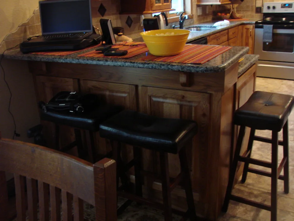 Hickory Kitchens with a Rustic Touch by Dave Beenblossom Cabinets & Construction - Photo 6