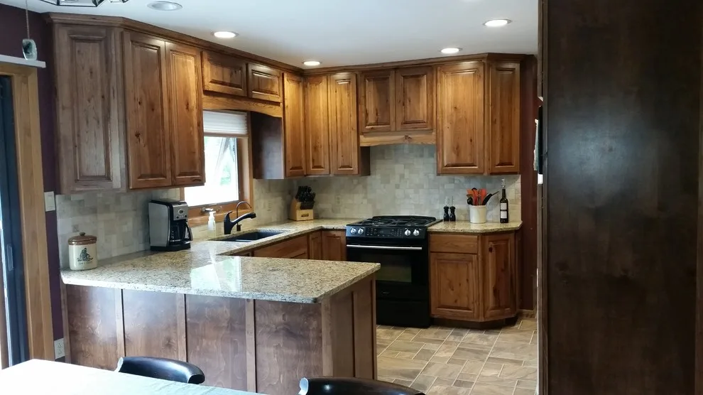Hickory Kitchens with a Rustic Touch by Dave Beenblossom Cabinets & Construction - Photo 20