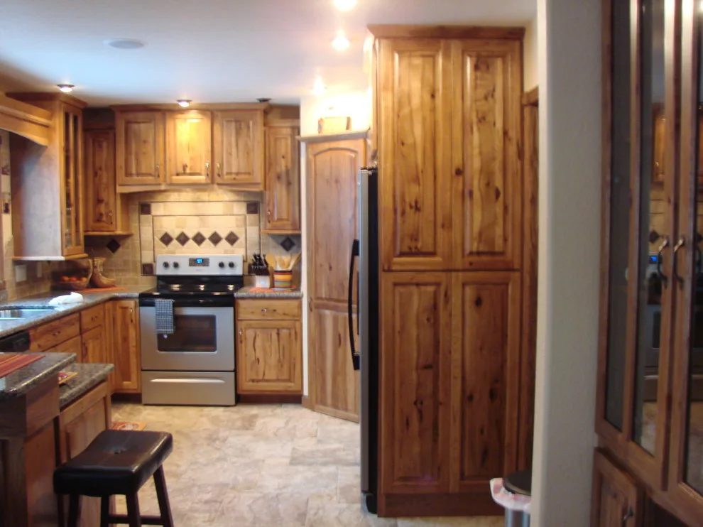 Hickory Kitchens with a Rustic Touch by Dave Beenblossom Cabinets & Construction - Photo 2