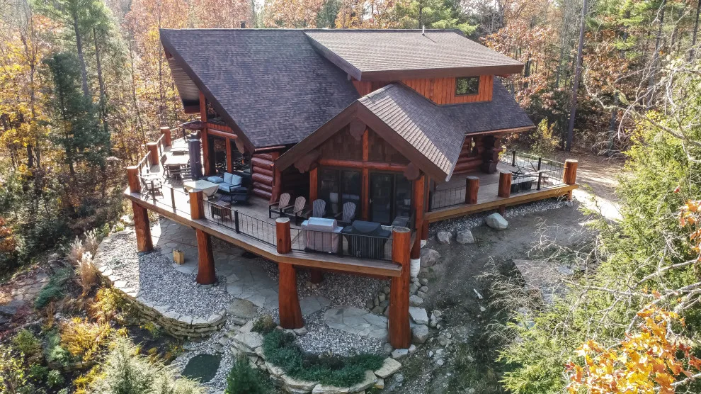 Chic Log Rustic Charm by Schultz Building Inc - Photo 38