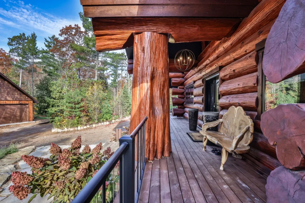 Chic Log Rustic Charm by Schultz Building Inc - Photo 19