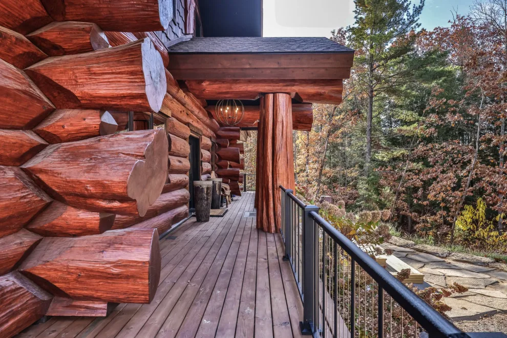Chic Log Rustic Charm by Schultz Building Inc - Photo 39