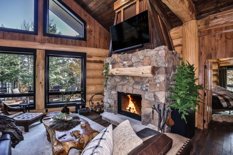 Chic Log Rustic Charm by Schultz Building Inc - Photo 36