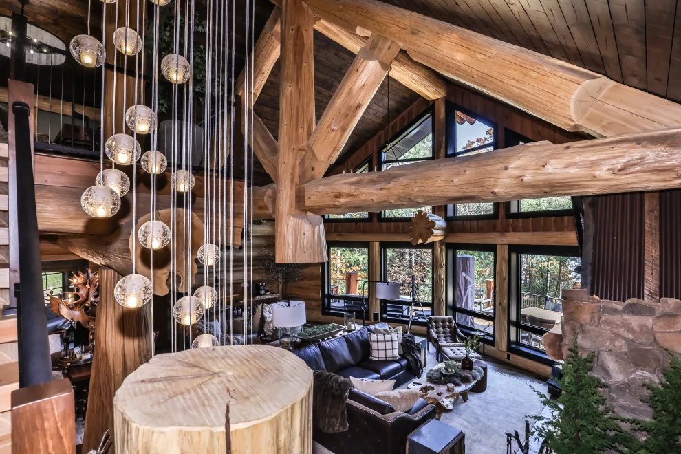 Chic Log Rustic Charm by Schultz Building Inc - Photo 51