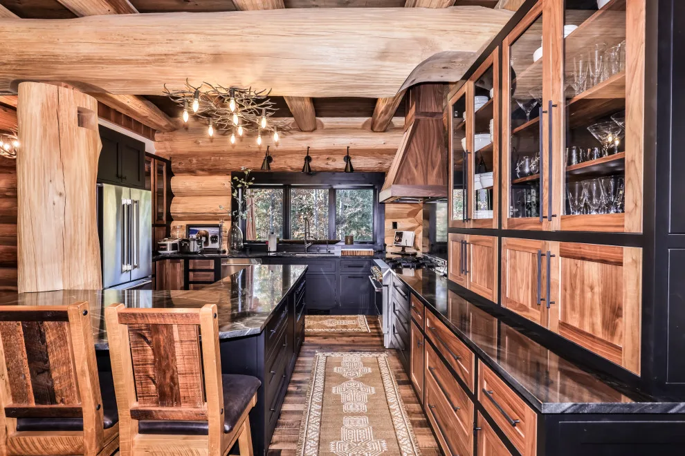 Chic Log Rustic Charm by Schultz Building Inc - Photo 34