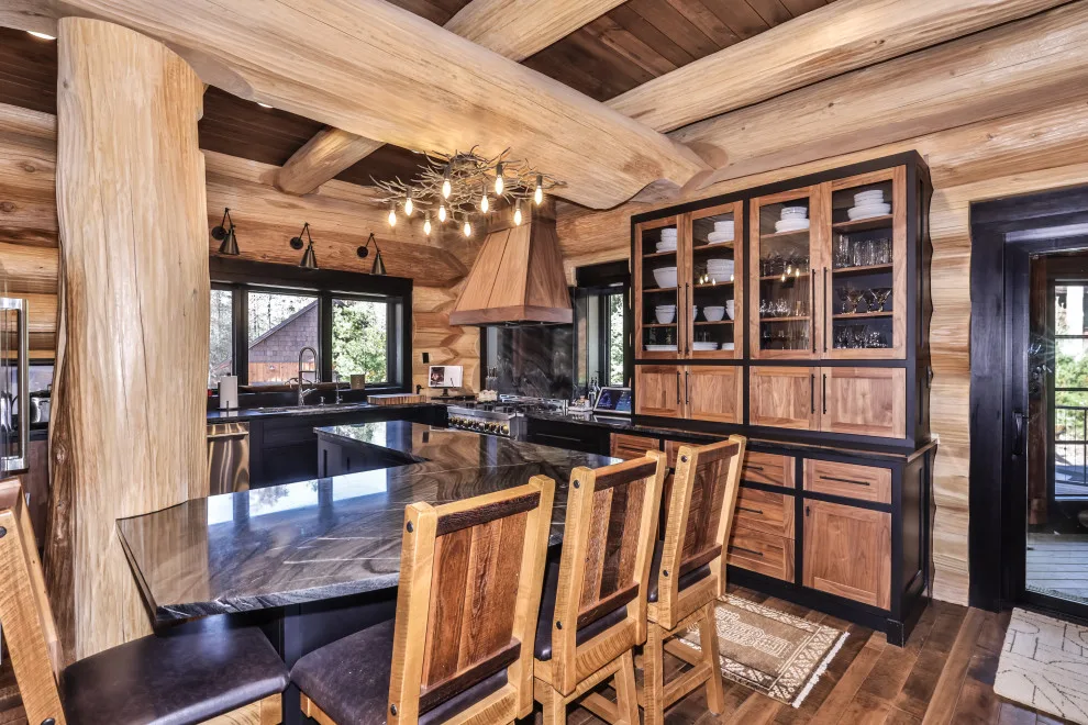 Chic Log Rustic Charm by Schultz Building Inc - Photo 35