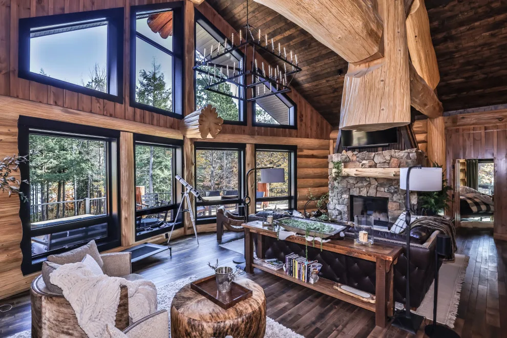 Chic Log Rustic Charm by Schultz Building Inc - Photo 31