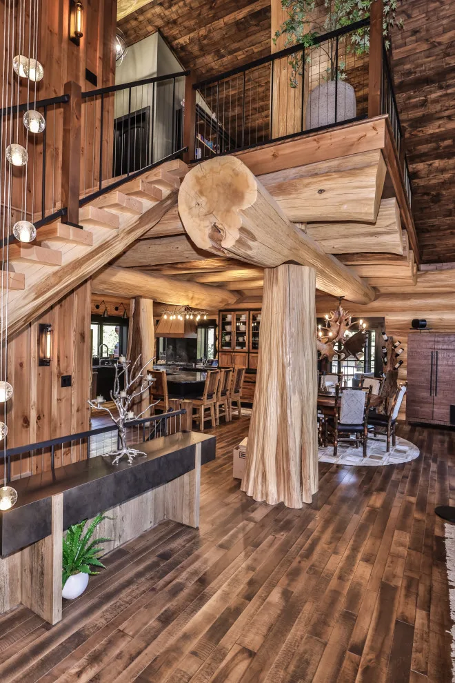 Chic Log Rustic Charm by Schultz Building Inc - Photo 14