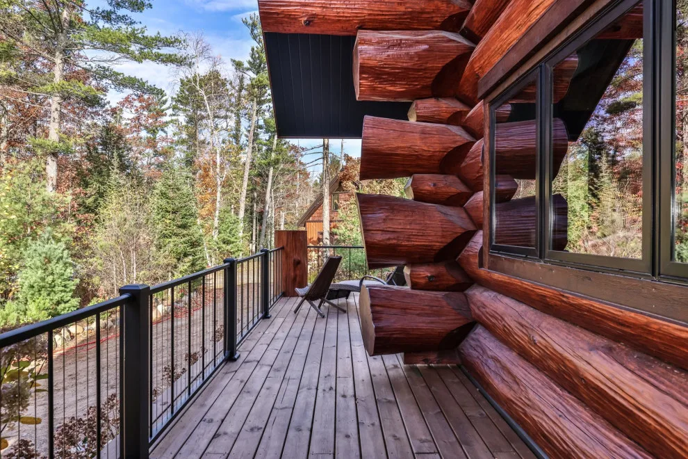 Chic Log Rustic Charm by Schultz Building Inc - Photo 53