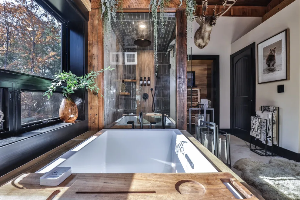 Chic Log Rustic Charm by Schultz Building Inc - Photo 37