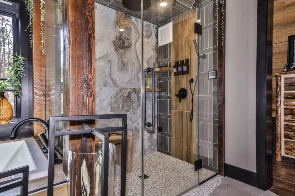 Chic Log Rustic Charm by Schultz Building Inc - Photo 22