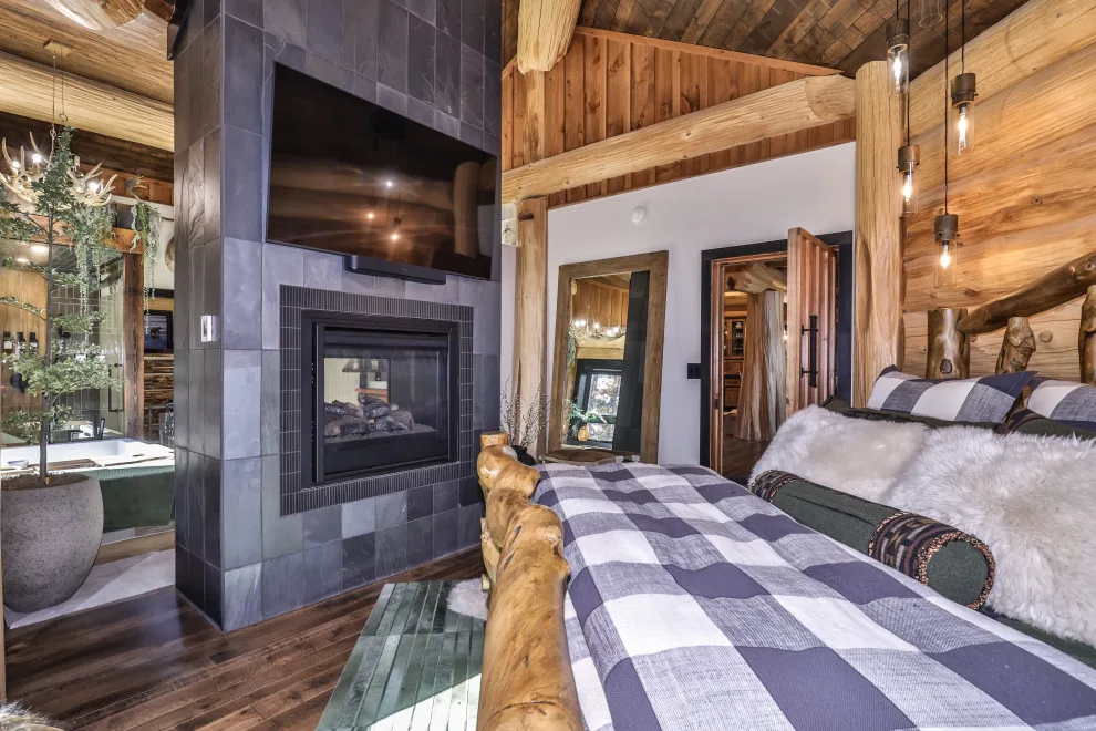 Chic Log Rustic Charm by Schultz Building Inc - Photo 45