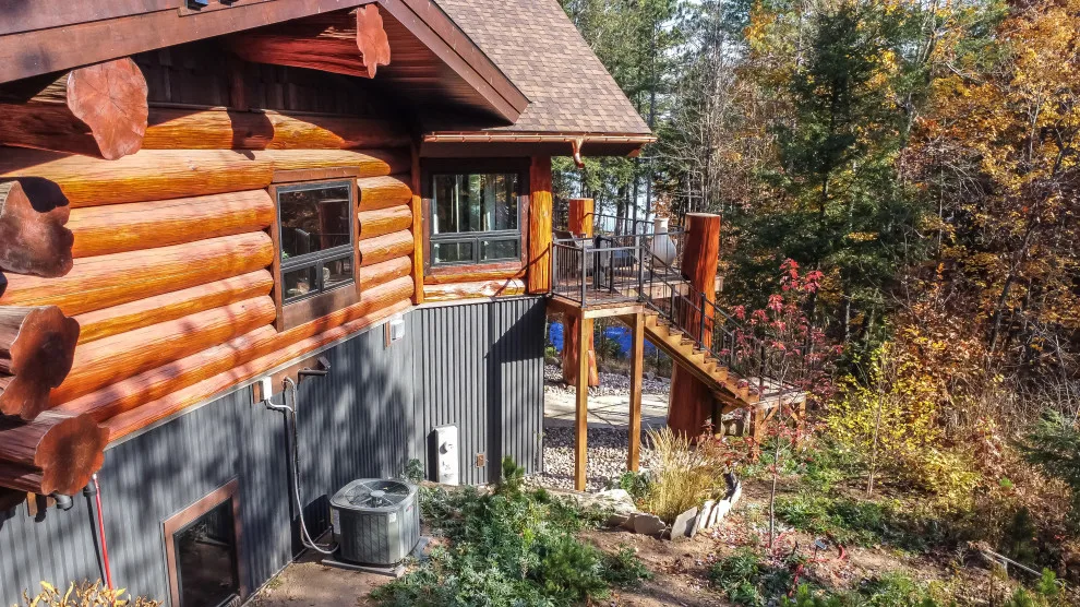 Chic Log Rustic Charm by Schultz Building Inc - Photo 50