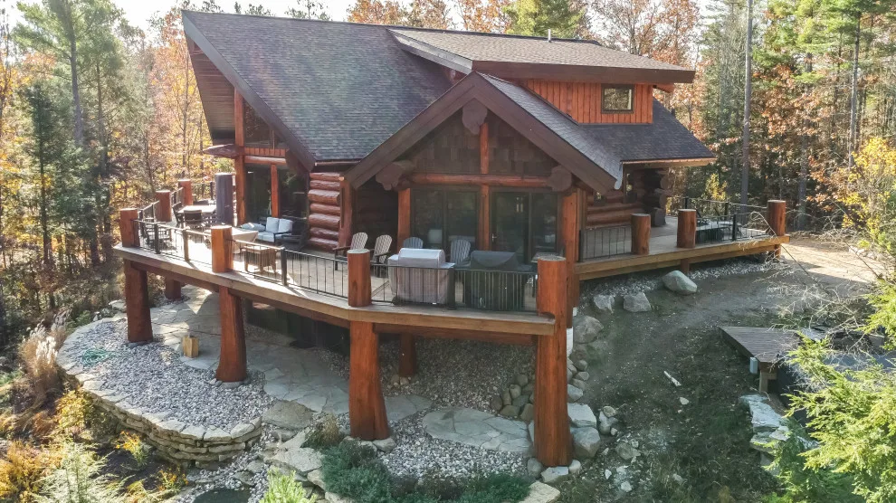 Chic Log Rustic Charm by Schultz Building Inc - Photo 23