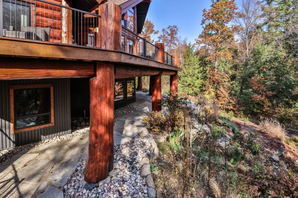Chic Log Rustic Charm by Schultz Building Inc - Photo 54