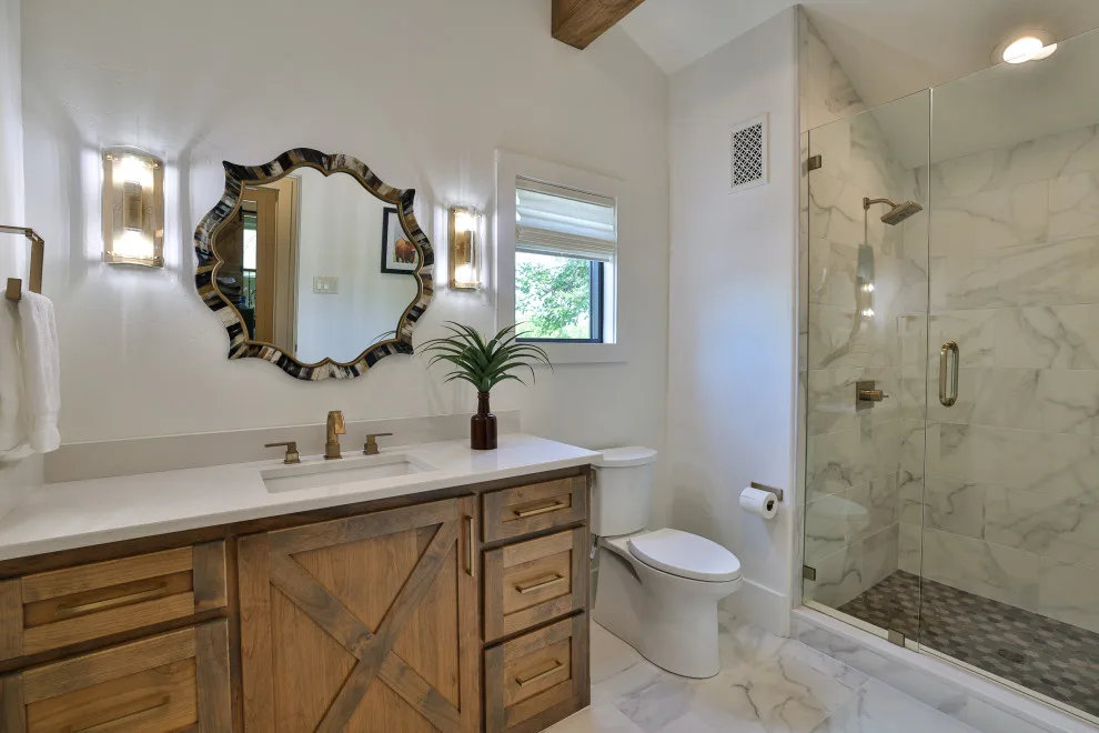 Chic Rustic Guest House - Barn Restoration by Fred Parker Company, Inc. - Photo 64