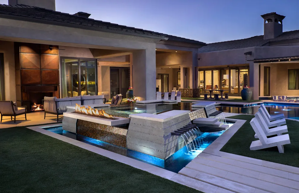Contemporary Rustic by Red Rock Design-Build And Red Rock Pools And Spas - Photo 22