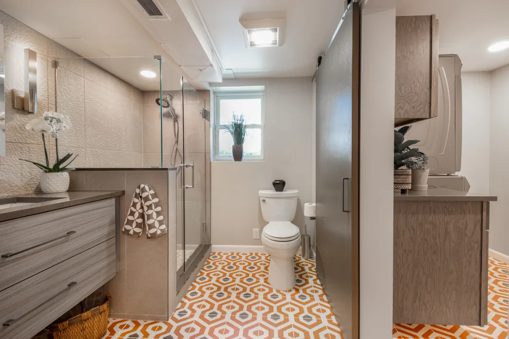 Saunders Crescent Washroom and Laundry Room by Alpha Design + Build - Photo 5