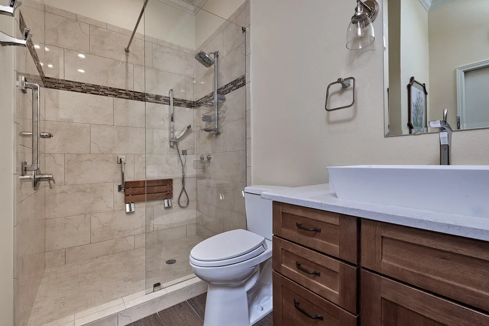 Schertz Master Bathroom Accessibility Renovation by Virtuoso Builders - Photo 3