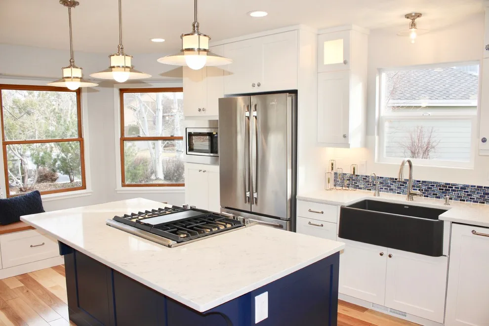 Silver Oaks Culinary and Living Space by Freestone LLC Design-build - Photo 11