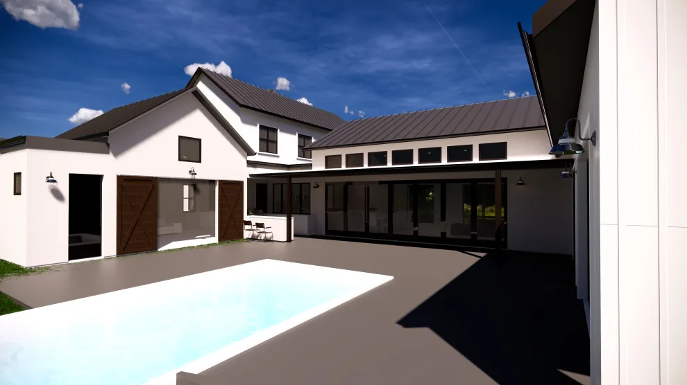 Skyfarm Contemporary Farmhouse by The Custom Home Company - Photo 4