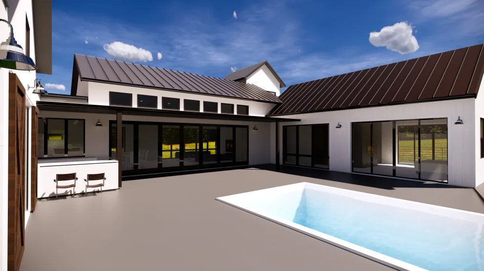 Skyfarm Contemporary Farmhouse by The Custom Home Company - Photo 2