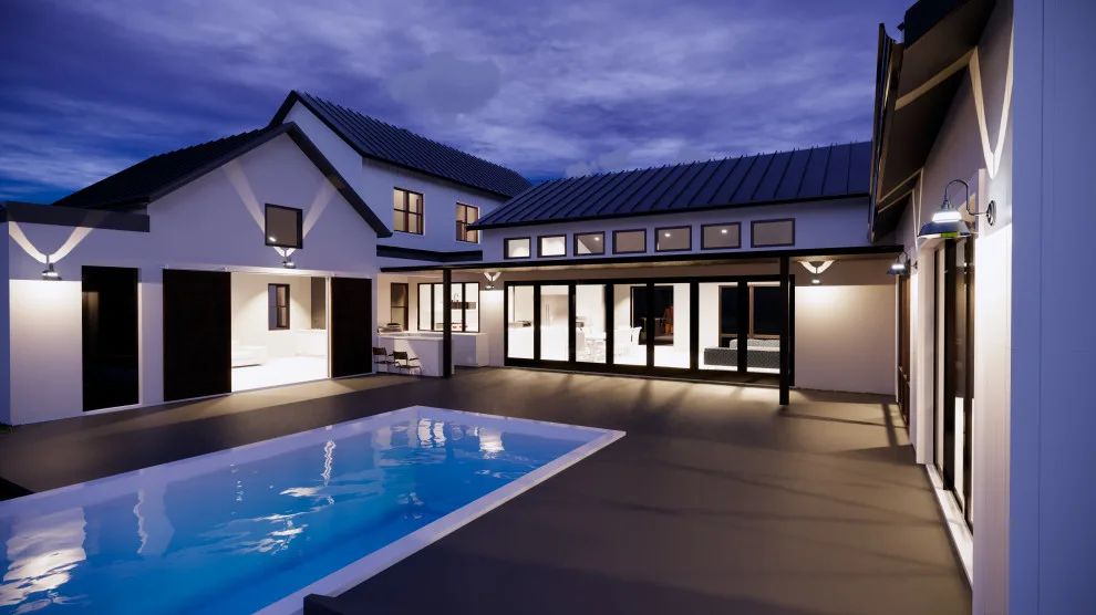Skyfarm Contemporary Farmhouse by The Custom Home Company - Photo 3